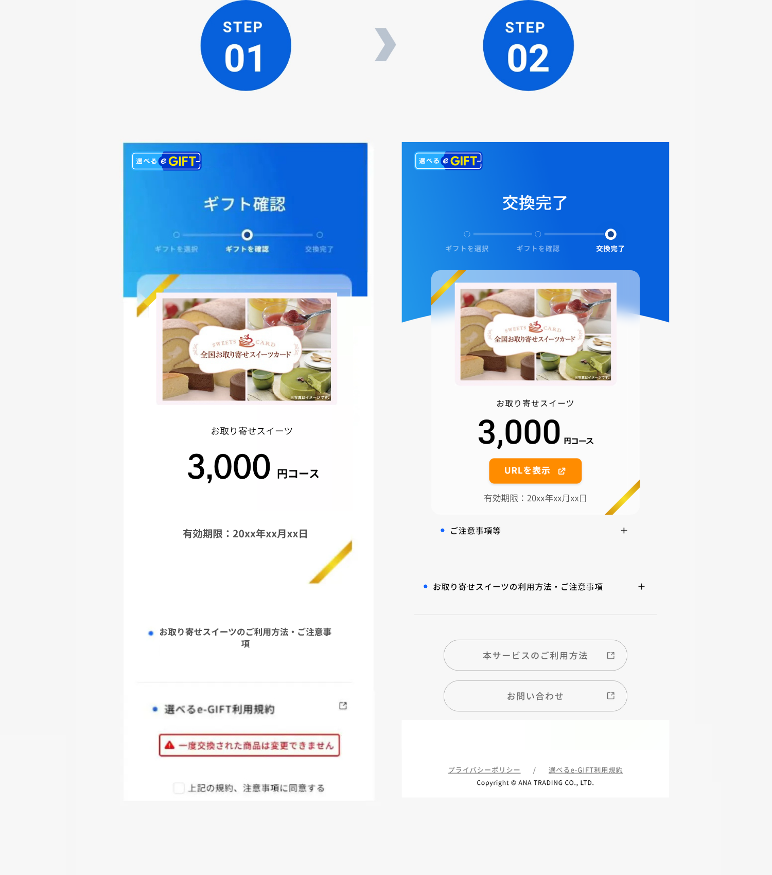 交換方法
