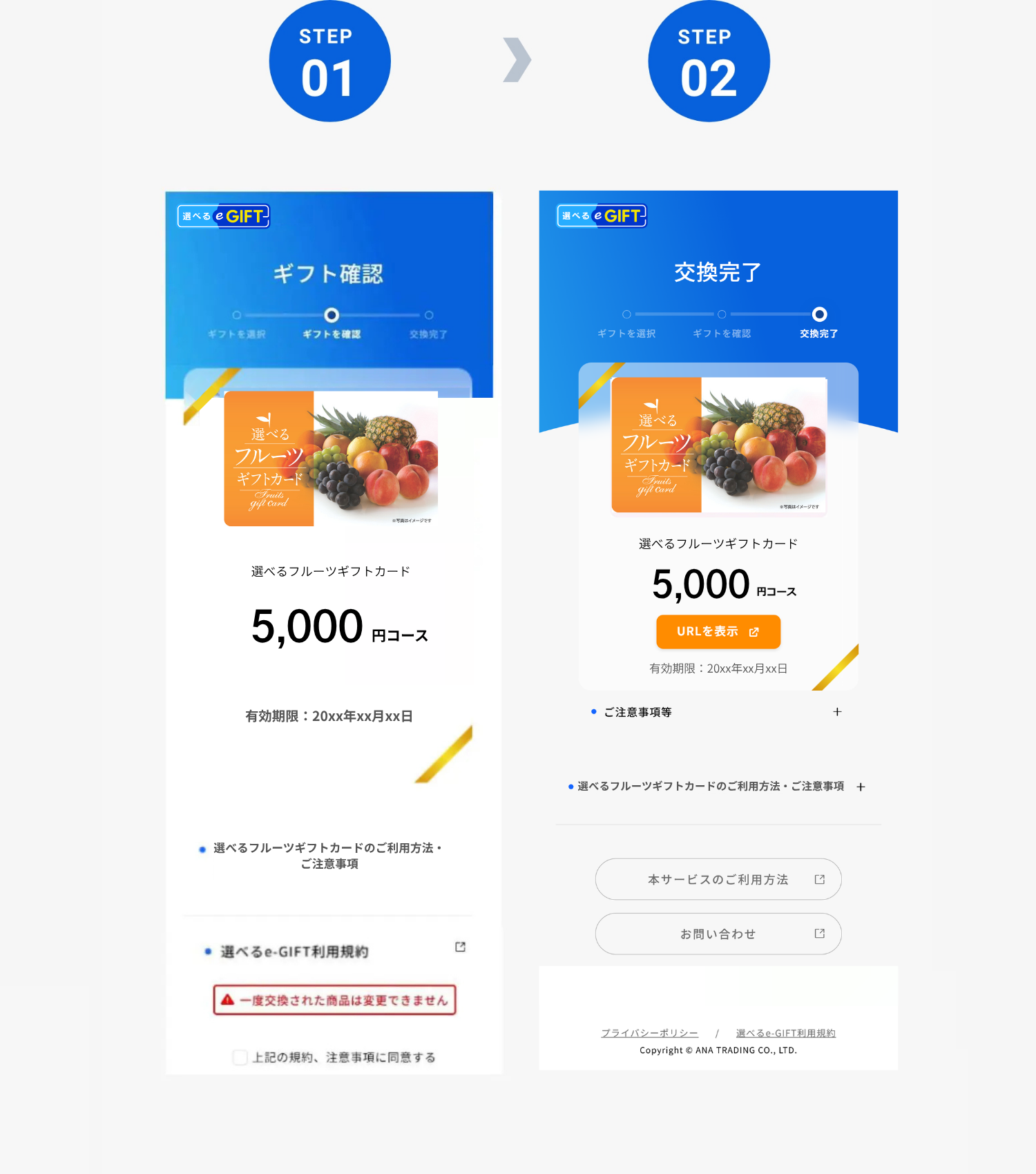 交換方法